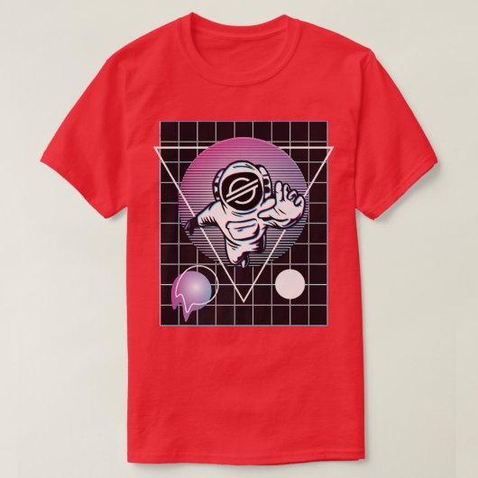 宇宙飛行士 Tシャツ (デザイン正面)