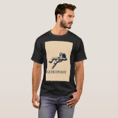 宇宙飛行士 Tシャツ (正面フル)