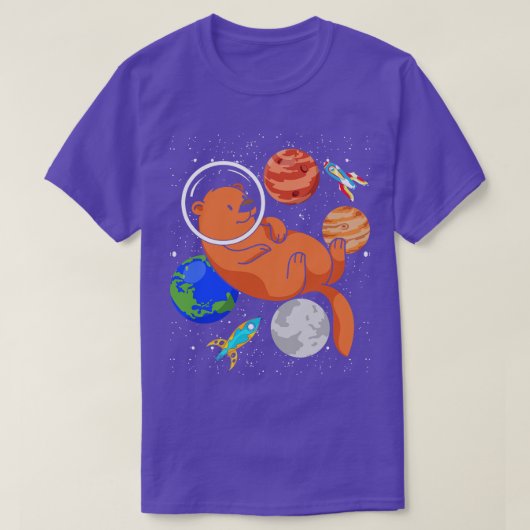 宇宙飛行士 Tシャツ (デザイン正面)