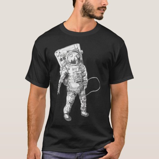 宇宙飛行士 Tシャツ (正面)