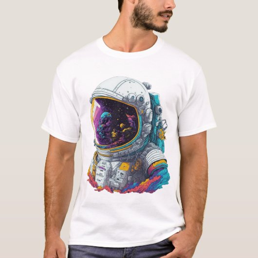 宇宙飛行士 Tシャツ (正面)