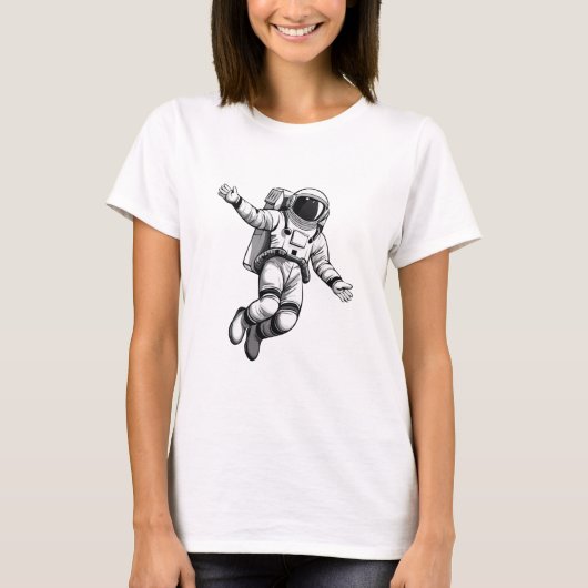 宇宙飛行士 Tシャツ (正面)
