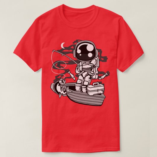 宇宙飛行士 Tシャツ (デザイン正面)