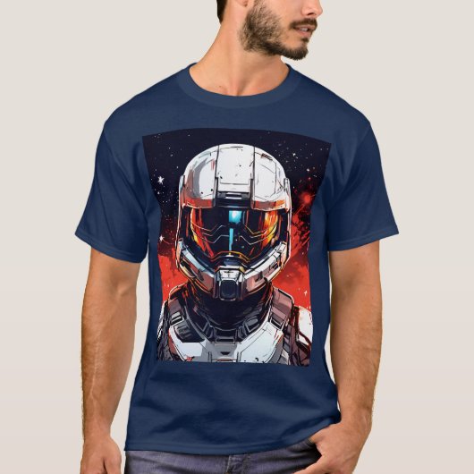 宇宙飛行士 Tシャツ (正面)