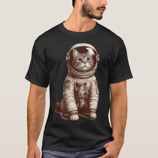 宇宙飛行士 Tシャツ (正面)