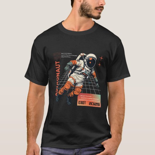 宇宙飛行士 Tシャツ (正面)