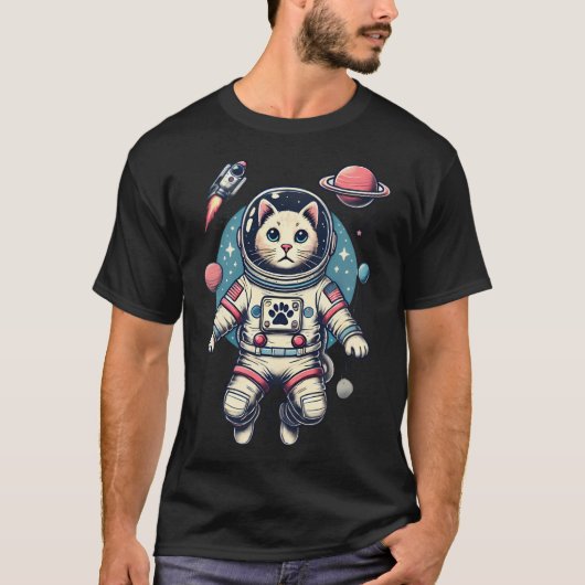 宇宙飛行士 Tシャツ (正面)