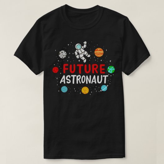 宇宙飛行士 Tシャツ (デザイン正面)