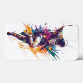 宇宙飛行士(_T) Case-Mate iPhoneケース (裏面 (横))