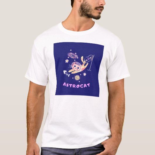 宇宙飛行士BMXライダーTシャツ Tシャツ (正面)