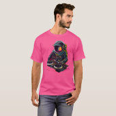 宇宙飛行士Dj.宇宙飛行士Dj-Ingの宇宙 Tシャツ (正面フル)