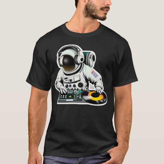 宇宙飛行士Dj Tシャツ (正面)