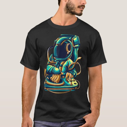 宇宙飛行士DJ Tシャツ (正面)