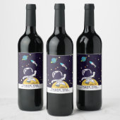 宇宙飛行士FloaTS宇宙飛行士ありがとう ワインラベル (ボトル)