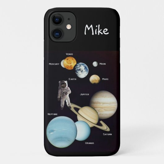 宇宙飛行士Iphoneケース Case-Mate iPhoneケース (裏面)
