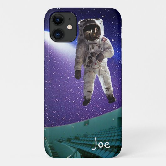 宇宙飛行士Iphoneケース Case-Mate iPhoneケース (裏面)
