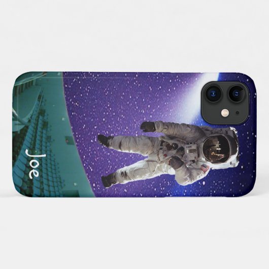宇宙飛行士Iphoneケース Case-Mate iPhoneケース (裏面(横))