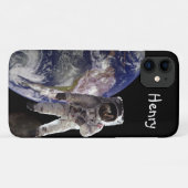 宇宙飛行士Iphoneケース Case-Mate iPhoneケース (裏面(横))