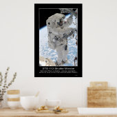 宇宙飛行士J.セラースペースウォークNASA STS-112 ポスター (キッチン)