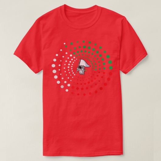 宇宙飛行士MEN Gifアイディア Tシャツ (デザイン正面)