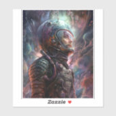 宇宙飛行士SFアート シール (シート)