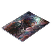 宇宙飛行士SFアート ノートブック (左側)