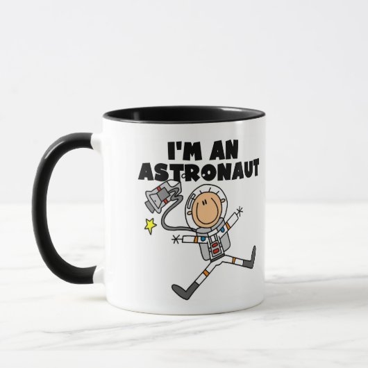 宇宙飛行士Tシャツとギフト マグカップ (左)