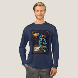 宇宙飛行士Tシャツ もっとスペースが欲しい トライブレンドTシャツ