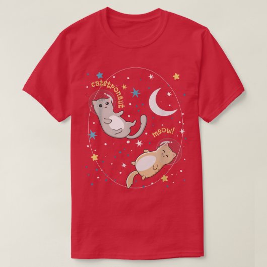 宇宙飛行士Tシャツ Tシャツ (デザイン正面)