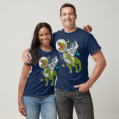 宇宙飛行士Tレックス恐竜アストロTレックスギフト Tシャツ (ユニセックス)