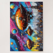 宇宙飛行船 ジグソーパズル (縦)