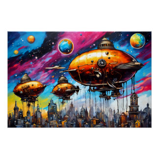 宇宙飛行船 ポスター