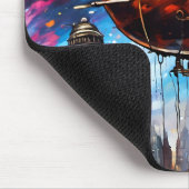 宇宙飛行船 マウスパッド (コーナー)