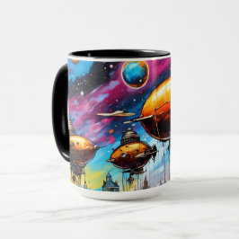 宇宙飛行船 マグカップ