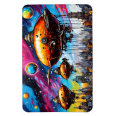 宇宙飛行船 マグネット (縦)