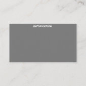 宇宙食品 名刺 (裏面)