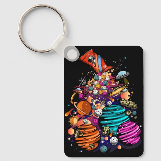 宇宙飴 キーホルダー (正面)