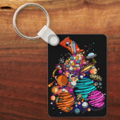 宇宙飴 キーホルダー (正面)