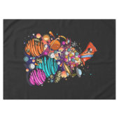 宇宙飴 テーブルクロス (正面(横))