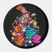 宇宙飴 マグネット (正面)