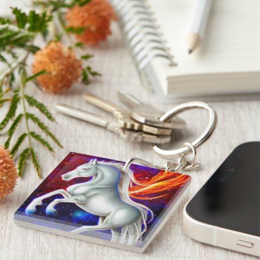 宇宙馬 キーホルダー (正面右)