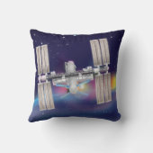 宇宙駅国際的に行く クッション (裏面)