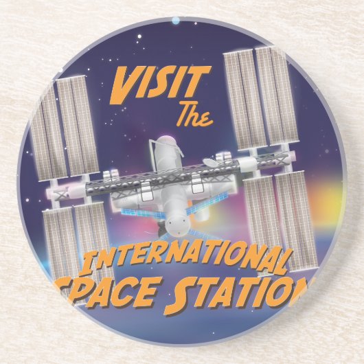 宇宙駅国際的に行く コースター (正面)