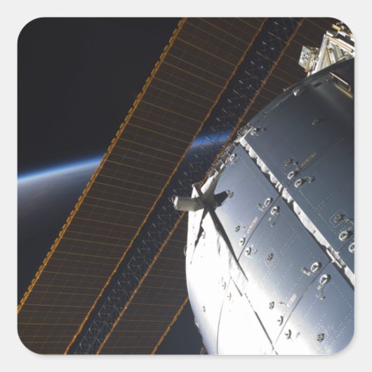 宇宙駅国際的の一部 スクエアシール (正面)