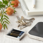 宇宙駅国際的2の一部 キーホルダー (側面)