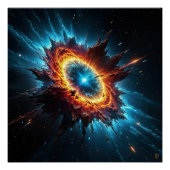 宇宙驚き ポスター (正面)