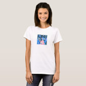 宇宙魚座 Tシャツ (正面フル)