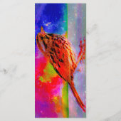 宇宙鳥のドリームスケープのブックマーク メニュー (裏面)