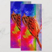 宇宙鳥のドリームスケープのブックマーク メニュー (正面/裏面)