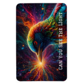 宇宙鳥の交響楽団かわいい鳥の宇宙 マグネット (縦)